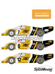 Shunko Models SHK-D501: Marking / livery 1/24 scale - Porsche 956B Joest  Racing Team sponsored by NewMan, BP #7, 8 - Klaus Ludwig (DE) + Paolo  Barilla (IT) + John Winter (DE),